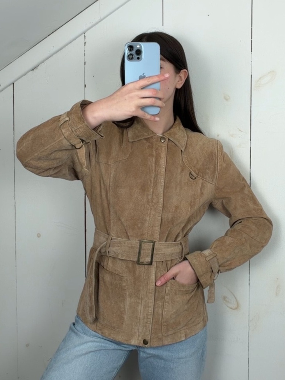 Tan jacket